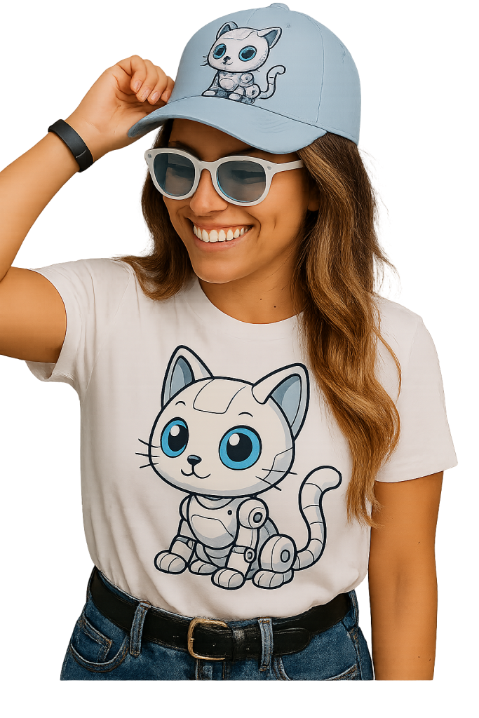 img26 fille tschirt casquette lunettes