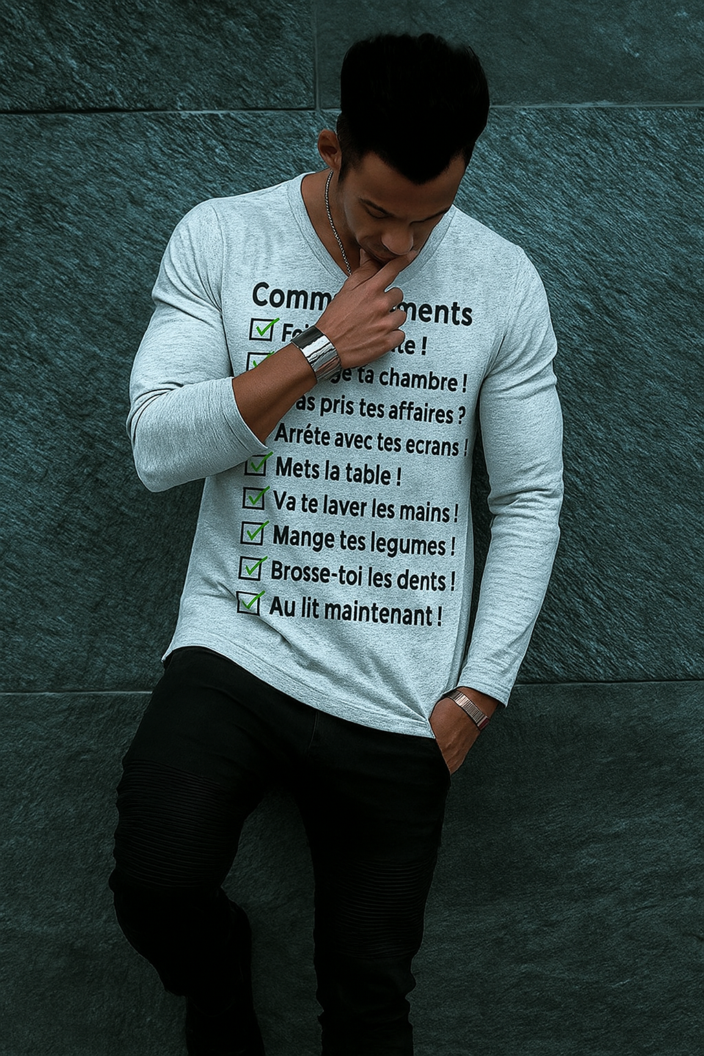 t chine long commandements