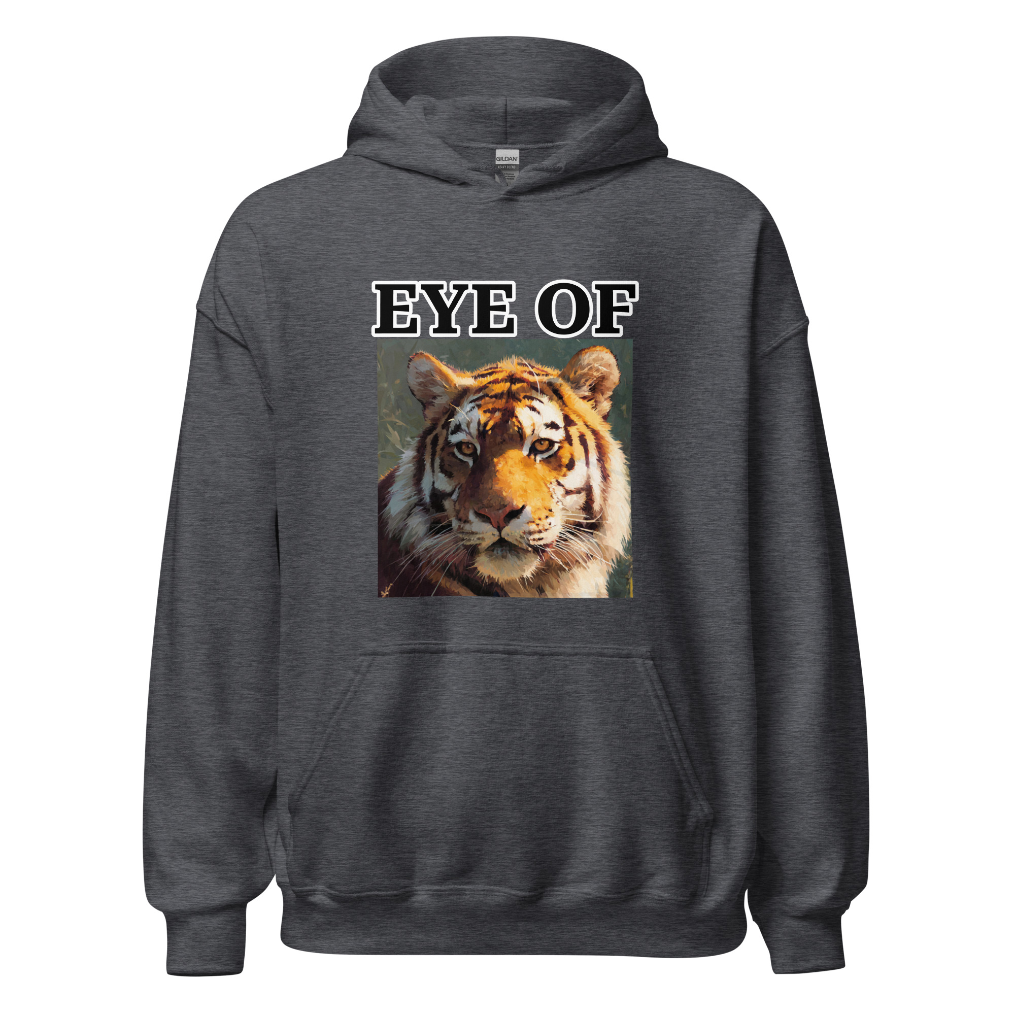 Sweatshirt à capuche-unisex-eye of tiger – Image 6