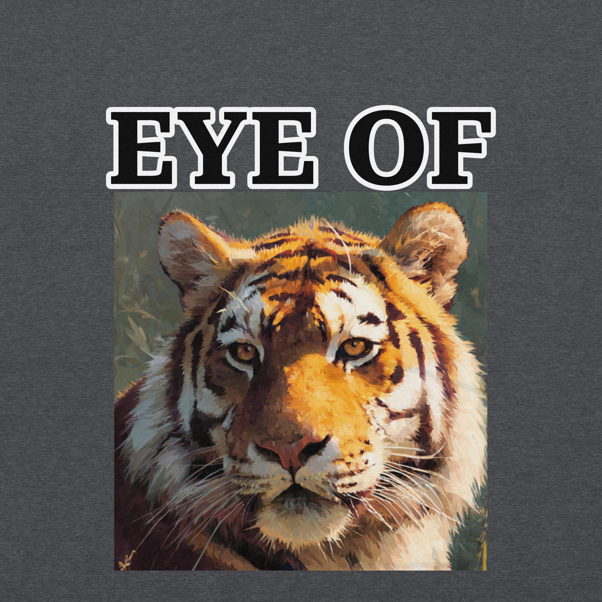 Sweatshirt à capuche-unisex-eye of tiger – Image 16