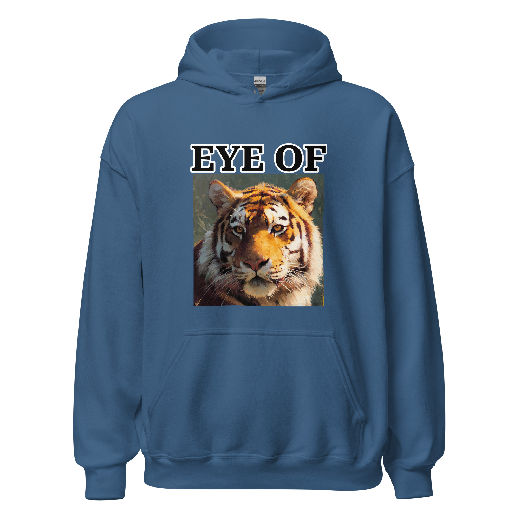 Sweatshirt à capuche-unisex-eye of tiger – Image 7