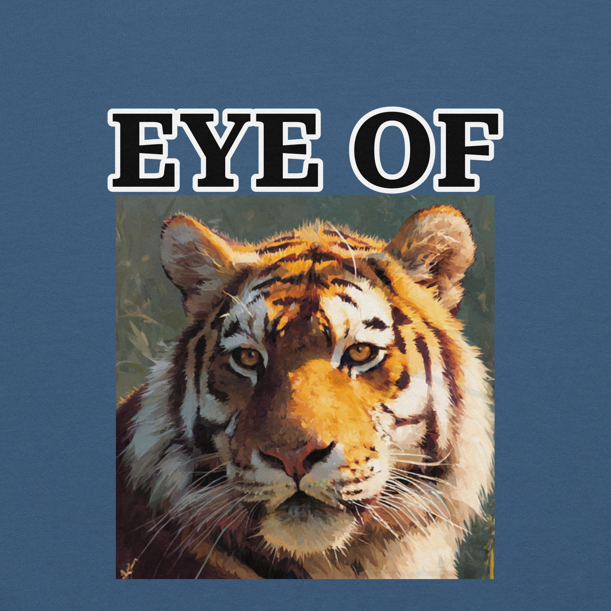 Sweatshirt à capuche-unisex-eye of tiger – Image 17