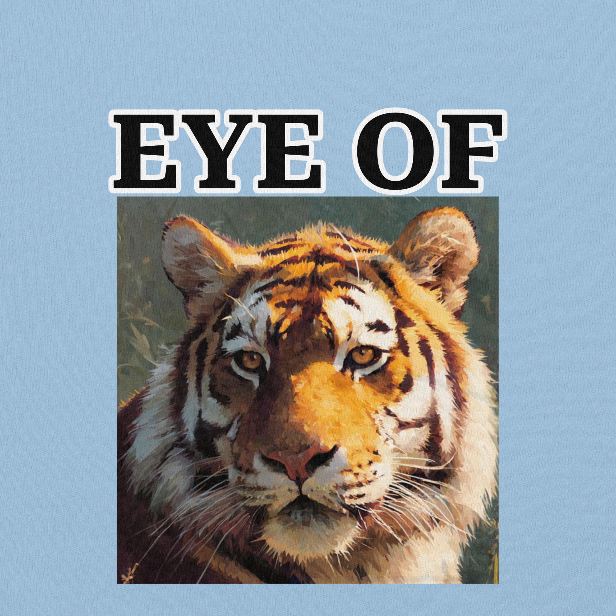 Sweatshirt à capuche-unisex-eye of tiger – Image 20