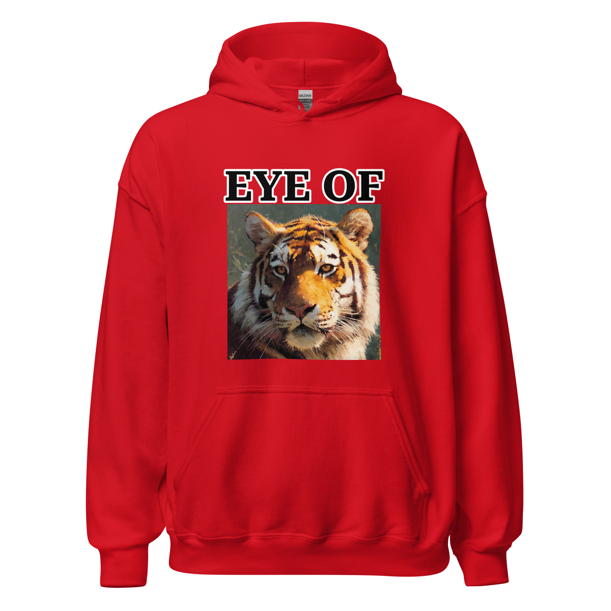 Sweatshirt à capuche-unisex-eye of tiger – Image 5