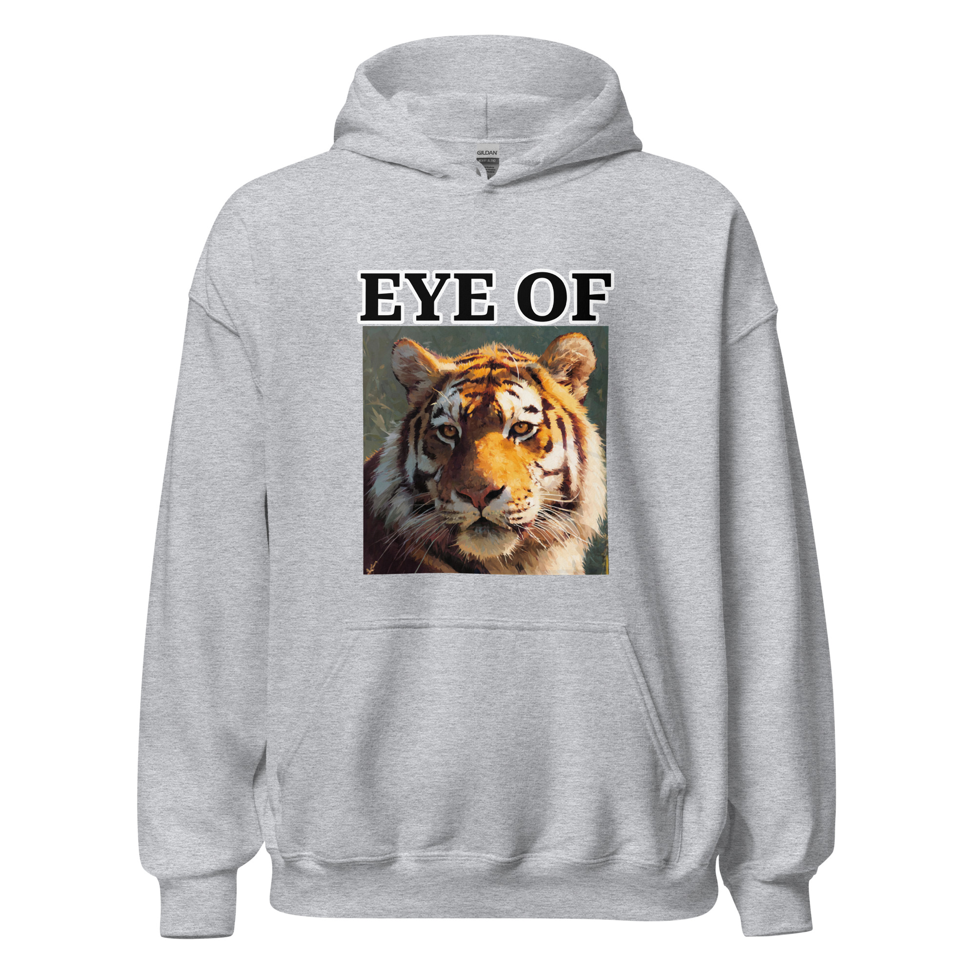 Sweatshirt à capuche-unisex-eye of tiger – Image 9