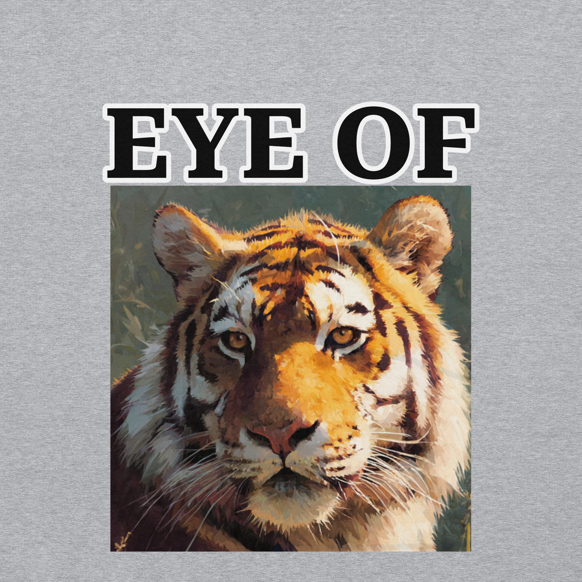 Sweatshirt à capuche-unisex-eye of tiger – Image 19