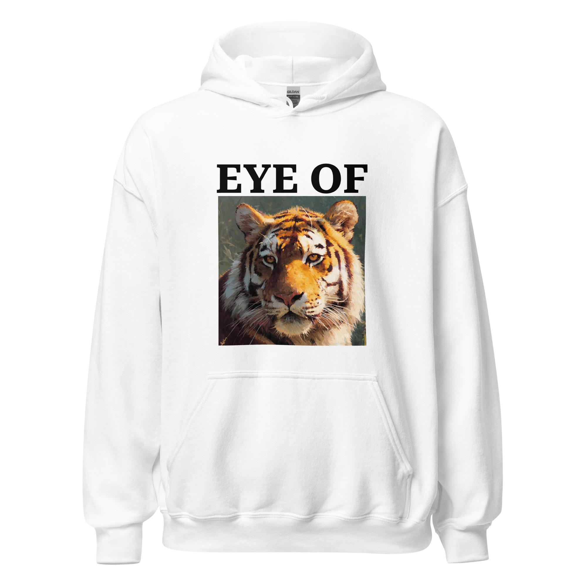 Sweatshirt à capuche-unisex-eye of tiger – Image 12