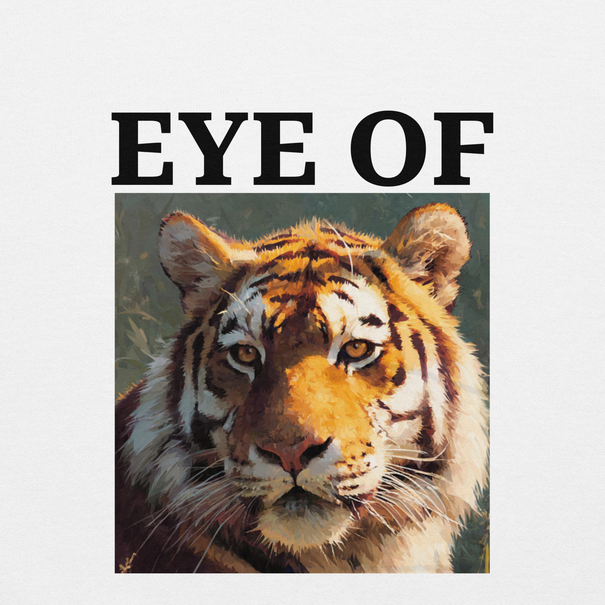 Sweatshirt à capuche-unisex-eye of tiger – Image 22