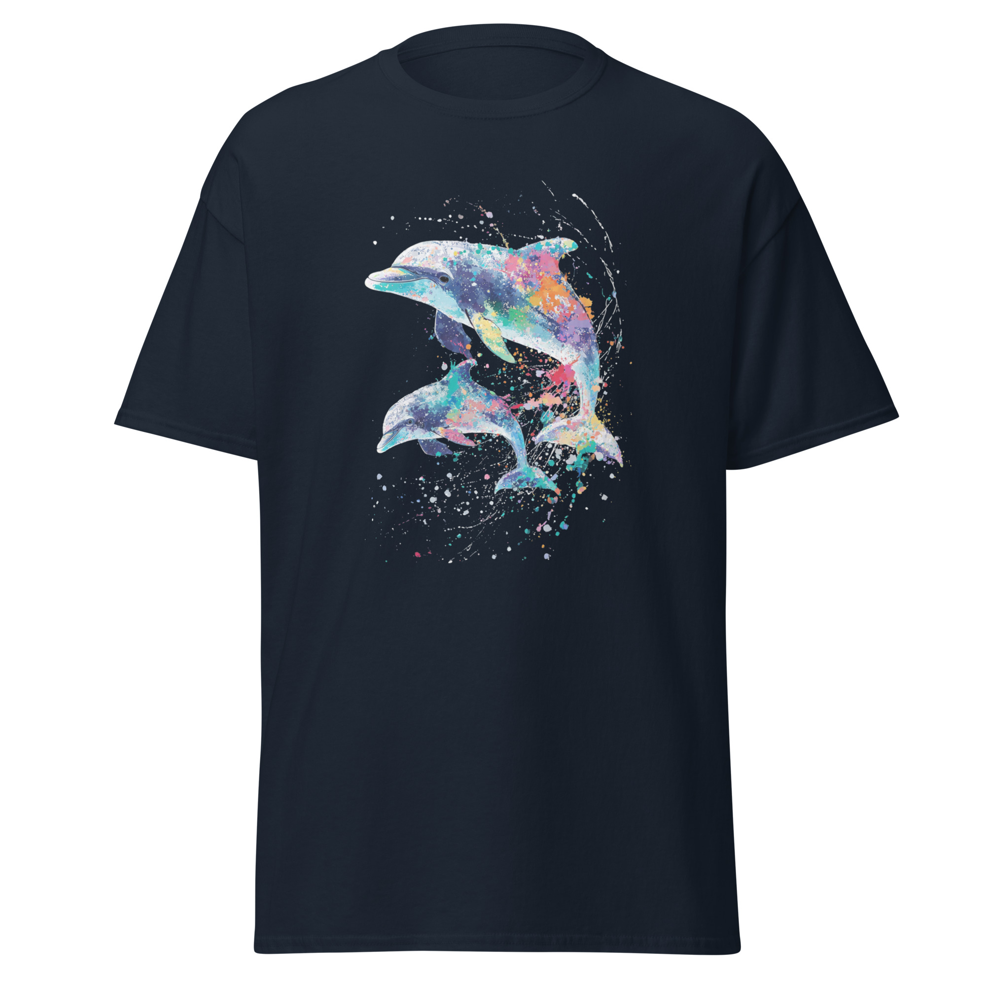 T-shirt-unisexe-dauphins